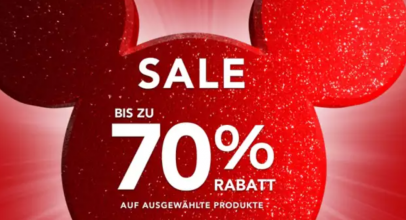 DisneyStore – SALE – bis 70% Rabatt auf ausgewählte Produkte!