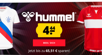 hummel Outlet bei SportSpar.de – bis zu 94% Rabatt!