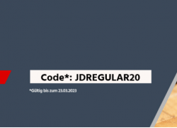 Jeans Direct – 20% Extra-Rabatt auf Regular Jeans!