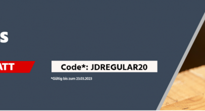 Jeans Direct – 20% Extra-Rabatt auf Regular Jeans!