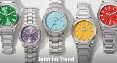 Frühjahrs-Sale im Sale bei Fossil – zusätzlich bis 30% Rabatt auf Sale- und Outlet-Styles!