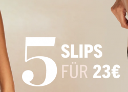 Hunkemöller – 5 Slips-Aktion für 23€!