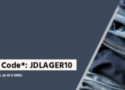 Lagerräumung bei Jeans Direct – 10€ EXTRA-RABATT!