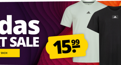 SportSpar.de – adidas T-Shirt Sale – mit 51% Rabatt!