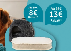 ZooRoyal – Traumhaft Schnäppchen – Hunde- und Katzenschlafplätze – bis 13€ Rabatt!
