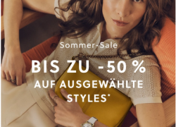 Fossil – SOMMER-SALE – bis 50% Rabatt auf ausgewählte Styles!