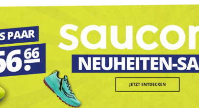 SportSpar.de – Saucony Neuheiten-Sale – bis 60% Rabatt!
