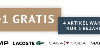 3-PLUS-1 AKTION bei Hemden.de