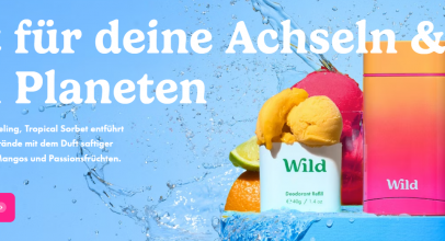 Wild Cosmetics – Das erste Deo mit plastikfreien Refills – jetzt 10% Rabatt!