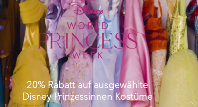DisneyStore – 20% Rabatt auf ausgewählte Artikel!