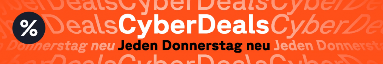CyberDeals – Jeden Donnerstag neu bei Cyberport!