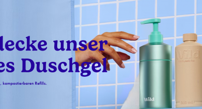 Wild Cosmetics – Entdeckt das neue Duschgel – jetzt 20% Rabatt sichern!