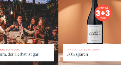 Club of Wine – Herbst Angebote – bis 50% Rabatt!