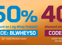 Sky High SALE bei BODYLAB24 – 50% Rabatt auf 1kg Whey Protein + 40% Rabatt auf verschiedene Produkte!