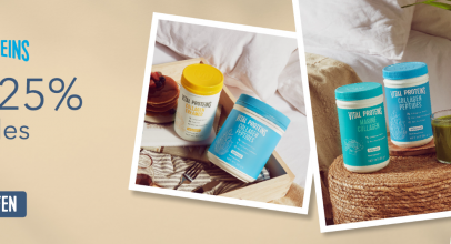 Vital Proteins – Bis zu 25% auf ALLES und 20% Rabatt auf Vital Proteins Kollagen-Bundles!