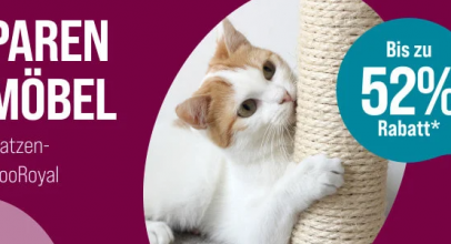ZooRoyal – Tierischer Kratzmöbel Rabatt mit bis zu 52% Rabatt!