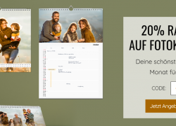 myphotobook – 20% Rabatt auf alle Fotokalender!