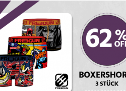 MyBodyWear – Freegun-Boxershorts mit 62% Rabatt und mehr!