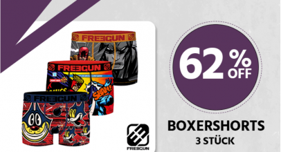 MyBodyWear – Freegun-Boxershorts mit 62% Rabatt und mehr!