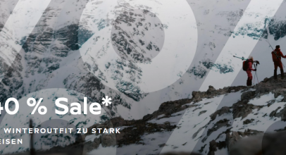 Jack Wolfskin – SALE OUTLET – bis zu 40% Rabatt + 10,-€ Newsletter Gutschein!