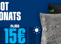 Store.schalke04 – Angebot des Monats – KISSEN GLOW IN THE DARK für 15€!
