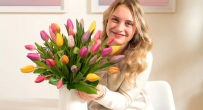 FloraPrima Deal – Frühlingsgrüße – Farbenfrohe Blumen verschicken – Tulpen im Bund ab 19,99€!