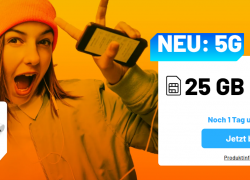 Aktion bei SIM.de – Allnet Flat + SMS + 25 GB für nur 9,99€ mtl.!