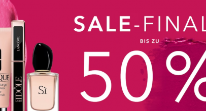 Douglas – Sale Finale – bis 50% Rabatt auf zahlreiche Top-Produkte!