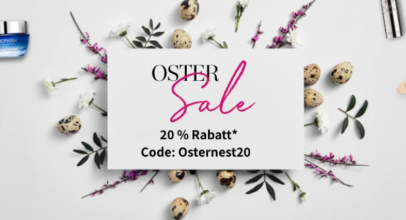 PARFÜMERIE.de – Oster Sale – 20% Rabatt + Gratis Proben!