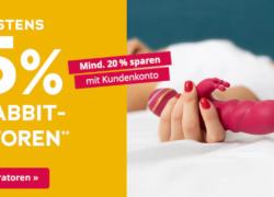 Orion Erotikshop –  Mindestens 15% Rabatt auf Rabbitvibratoren!