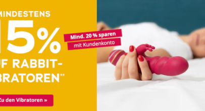 Orion Erotikshop –  Mindestens 15% Rabatt auf Rabbitvibratoren!