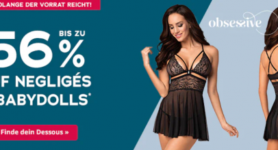 Orion Erotikshop – bis 56% Rabatt auf Negliges & Babydolls!
