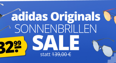 SportSpar – adidas Originals Unisex Sonnenbrillen mit bis zu 76% Rabatt!
