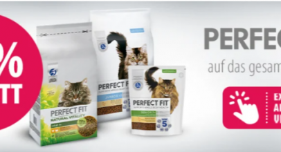 Zooplus – PERFECT FIT 20% Rabatt auf das gesamte Sortiment!