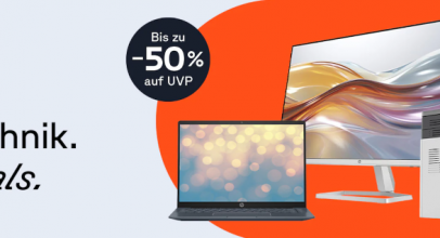 Cyberport – HP Digital Summer Sale mit coolen Deals – bis 50% Rabatt!