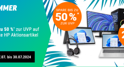 HP Sommer-Deals bei notebooksbilliger.de – bis 70% Rabatt auf ausgewählte Aktionsartikel!