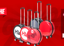 SportSpar – HIDETOSHI WAKASHIMA 18″ Designer Handgepäck Koffer – verschiedene Farben für je 13€ zzgl. Versand!