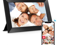 Frameo 10,1 Zoll WiFi Digitaler Bilderrahmen, 1280×800 HD IPS Touchscreen Foto Rahmen, 32GB Speicher, Automatische Rotation, Wandmontagefähig mit 43% Rabatt inkl. Versand!