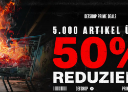 PRIME DEALS bei DefShop – über 50% Rabatt auf ausgewählte Artikel!