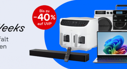 Medion Weeks im Medion-Shop – Bis zu 40% Rabatt!