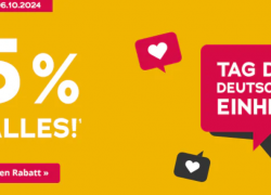 Orion Erotikshop – Tag der deutschen Einheit – 15% Rabatt auf ALLES!