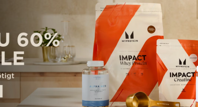 MyProtein – FLASH SALE – bis zu 60% im SALE – Nur auf der App: 5% Extra im 60% SALE!