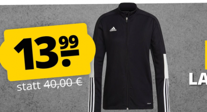 SportSpar – adidas Tiro Essentials Damen Jacke – mit 65% Rabatt!