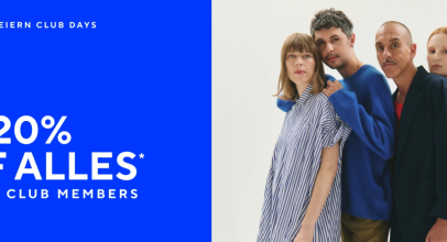 TOM TAILOR – CLUB Days – 20% Rabatt auf Alles für alle CLUB Members!
