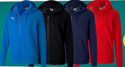 SportSpar – PUMA Men Casual Sweatjacke mit 60% Rabatt!