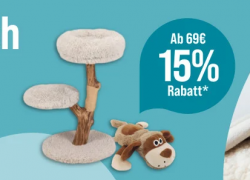 ZooRoyal – Schlafplätze & Kratzmöbel mit 15% Rabatt auf ausgewählte Artikel!