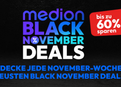 Black November Deals im Medion-Shop – bis zu 60% Rabatt!