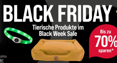 ZooRoyal – BLACK FRIDAY – Tierische Produkte mit bis zu 70% Rabatt!