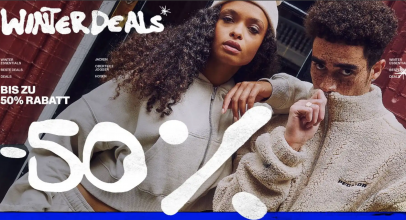 Winter Deals bei DefShop – über 10.000 Artikel bis zu 50% reduziert!