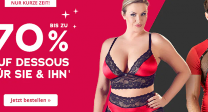 ORION Erotikshop – bis 70% Rabatt auf Dessous für SIE & IHN!